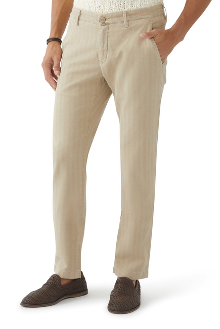 Bobby Slim-Fit Chino Trousers